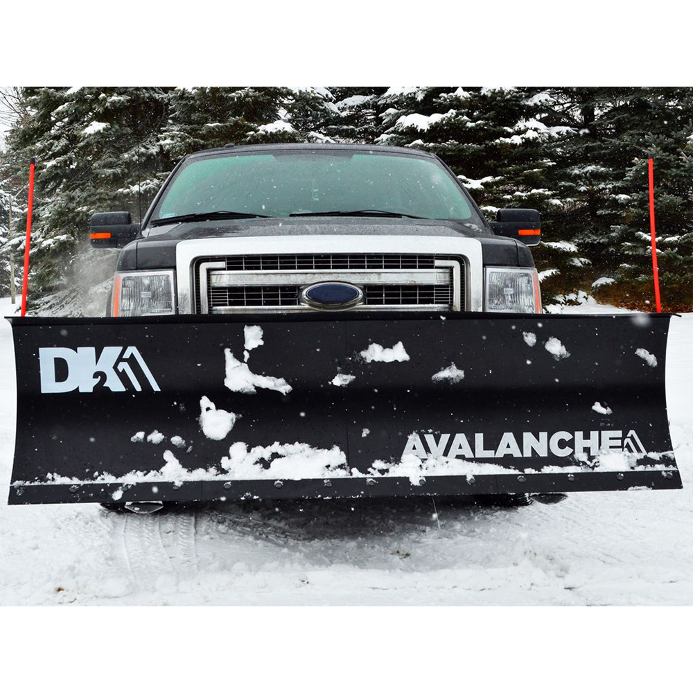 DK2 Avalanche Universal Snow Plow Kit 82 x 19 x 2 Inch Receiver Mount