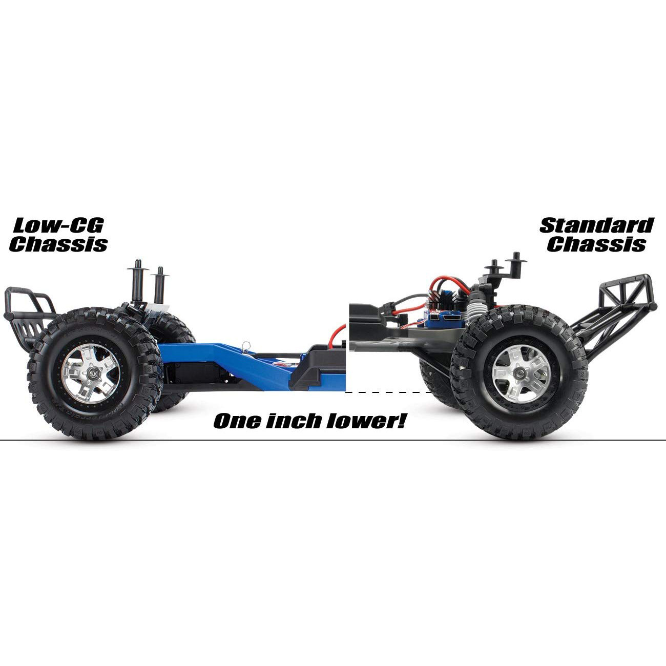 traxxas slash 4x4 low cg chassis kit