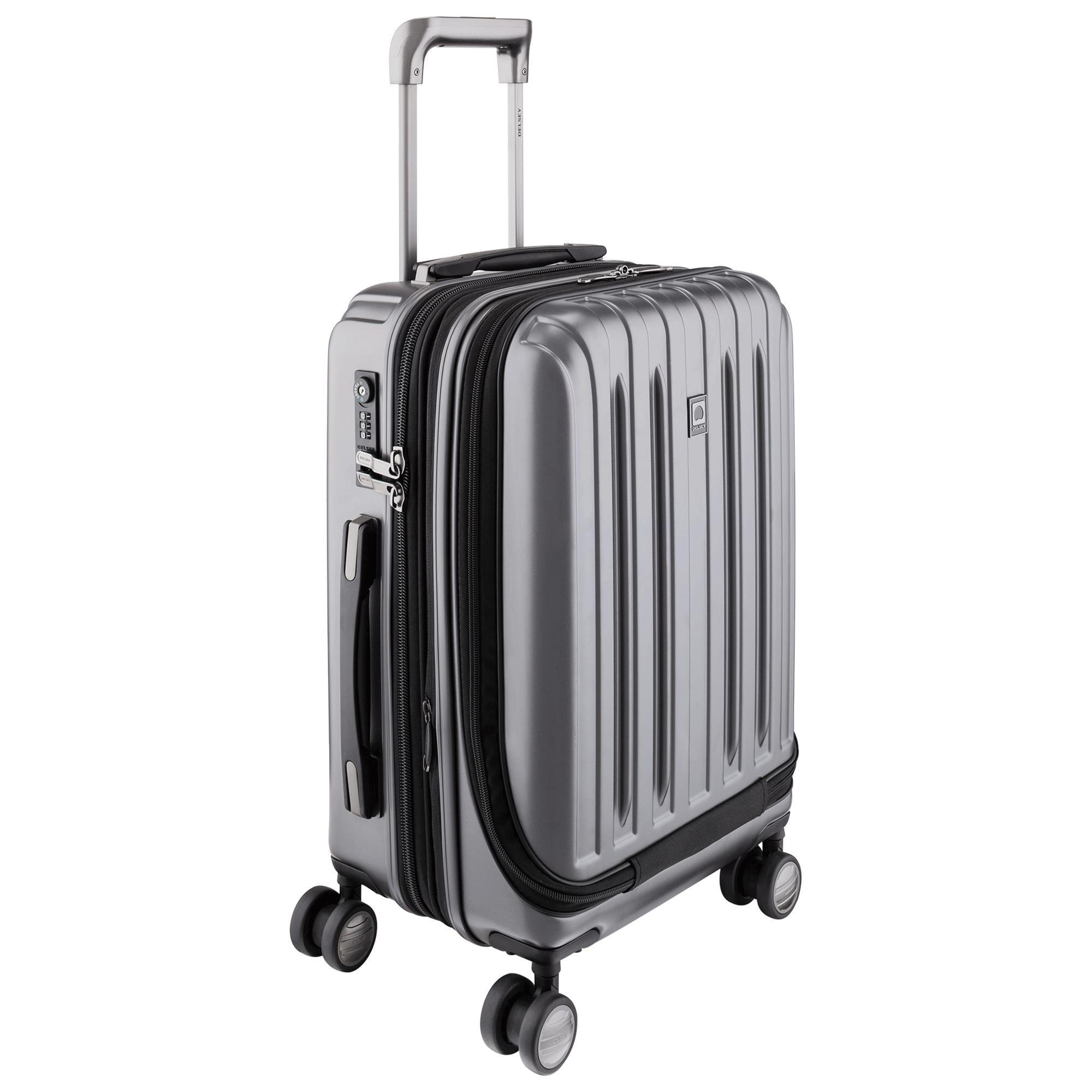 DELSEY Paris Titanium International Carry On Spinner Rolling Luggage ...