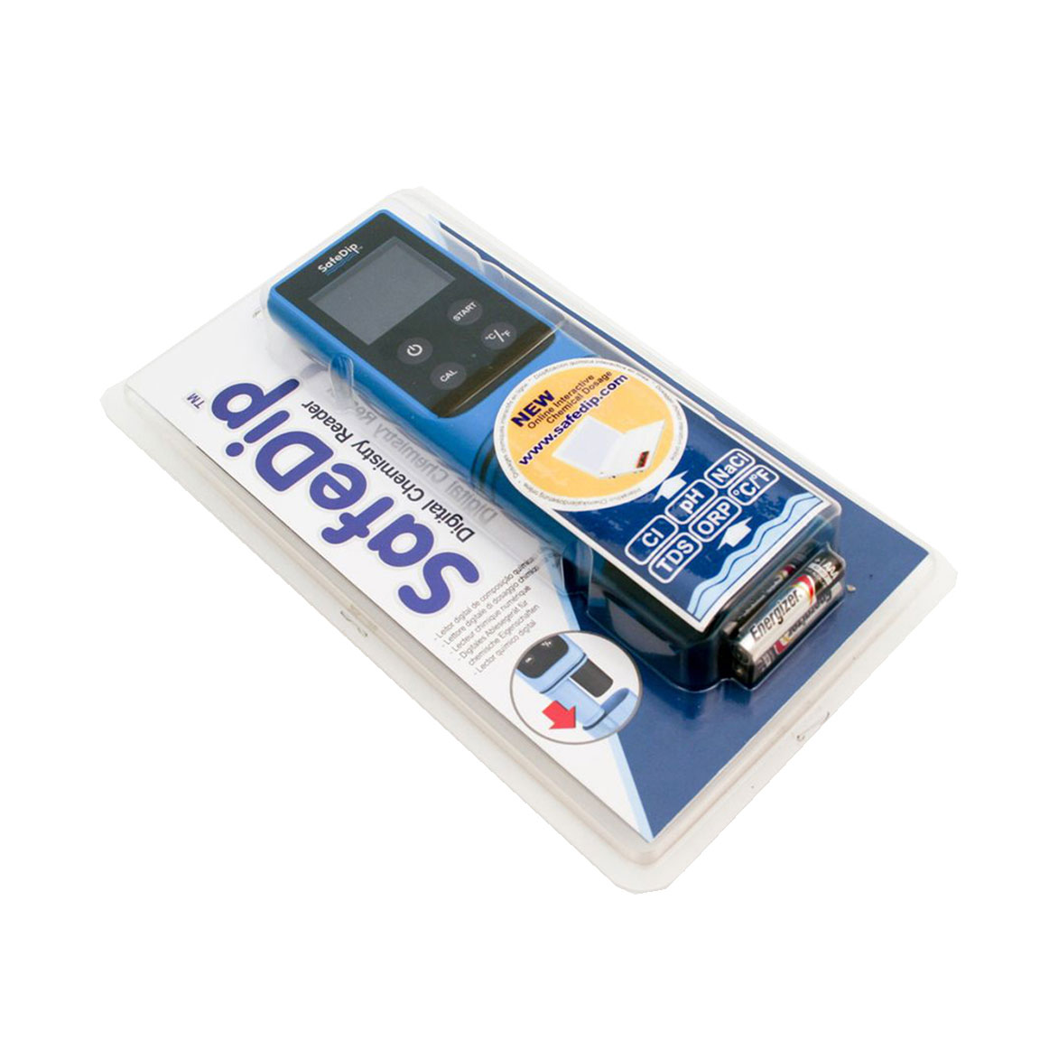 Solaxx Safedip 6 In 1 Digital Lcd Chemistry Tester Swimming Pool And Spa Reader Ebay