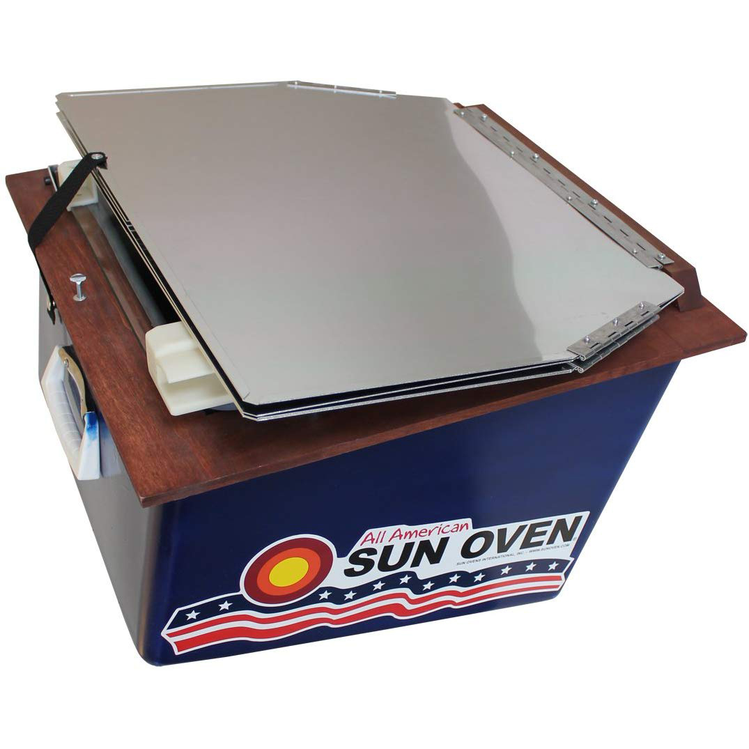 Sun Oven Solar Energy Aluminum All American Sun Oven with Cookbook