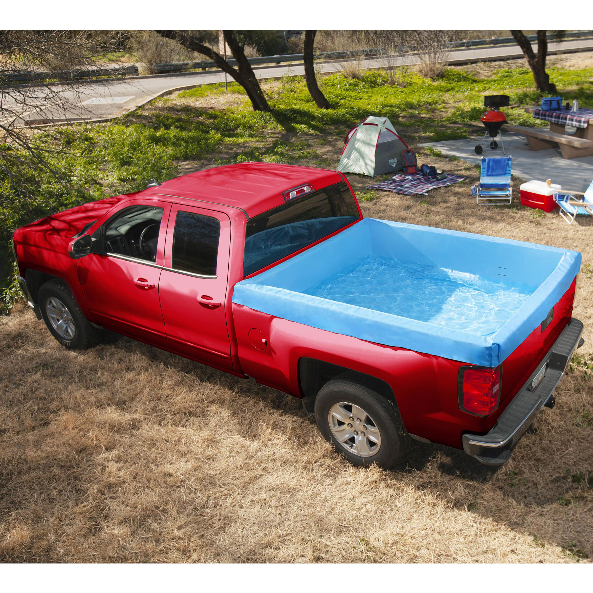 Bestway Portable Standard 55 Foot Payload Pickup Truck Bed Swimming Pool Used 821808542833 Ebay