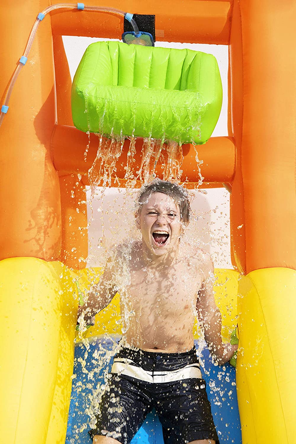 h2ogo turbo splash zone inflatable water park