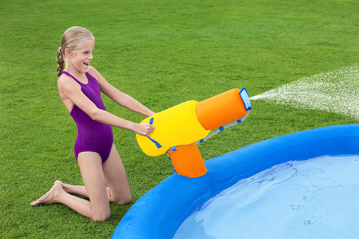 h2ogo hydrostorm splash inflatable water park