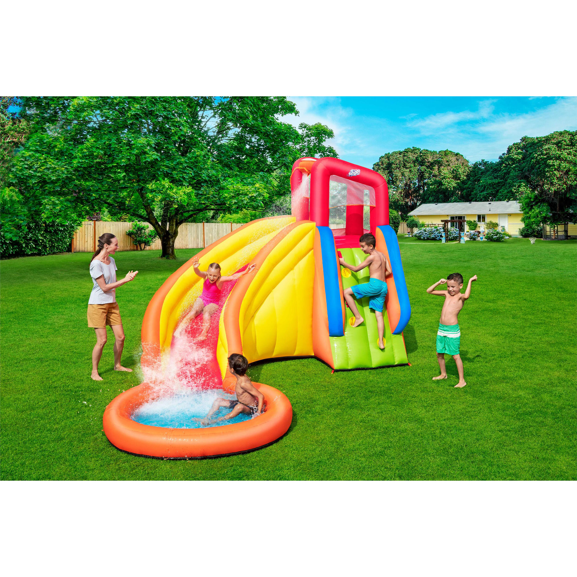 h2ogo turbo splash zone inflatable water park