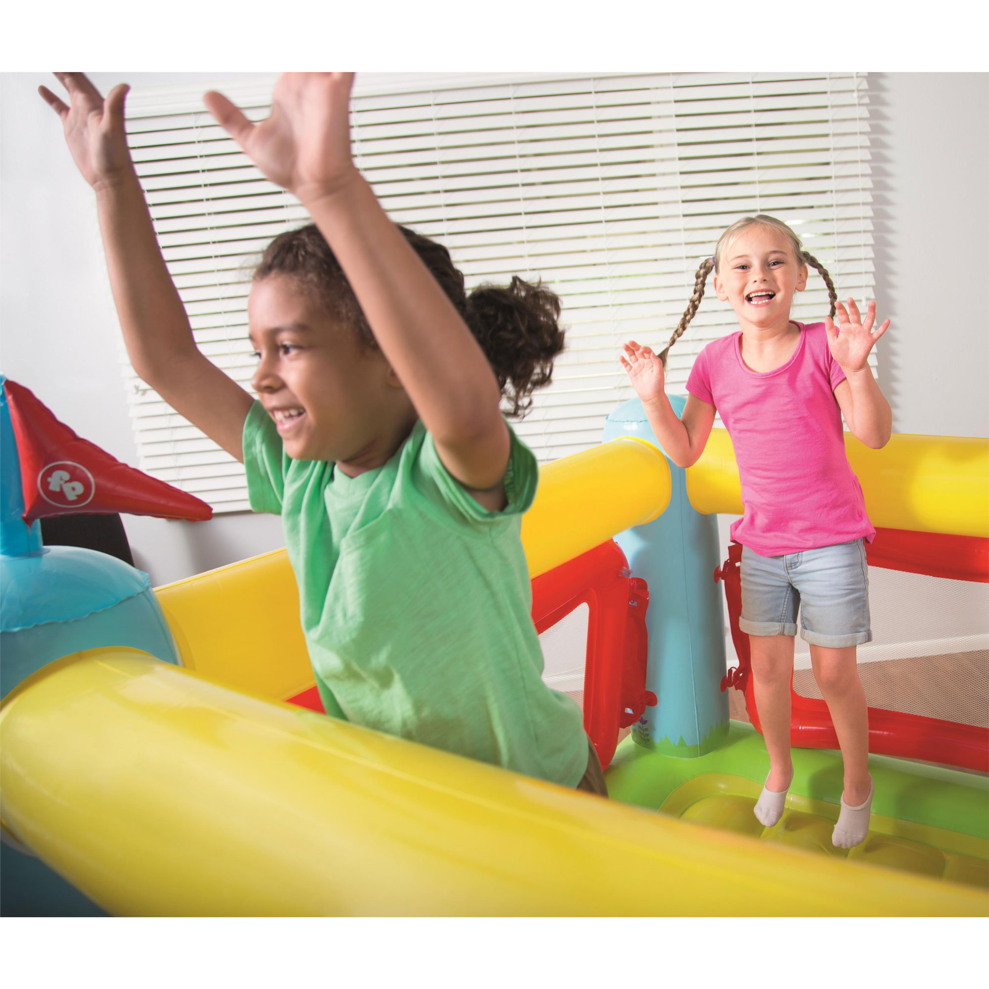 FisherPrice Kids Bouncetastic Bouncer Indoor Inflatable