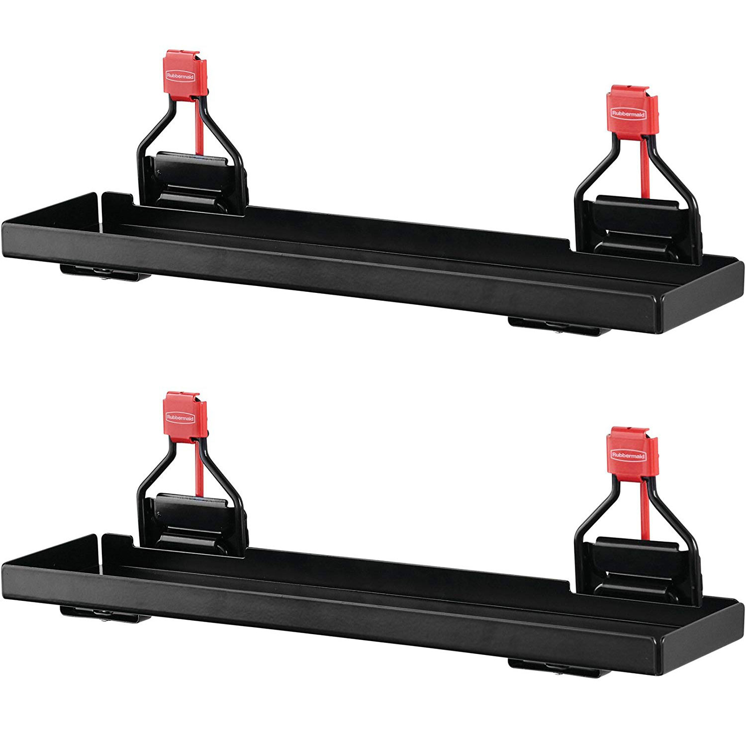 Rubbermaid Outdoor Metal Backyard Storage Shed Accessories Shelf