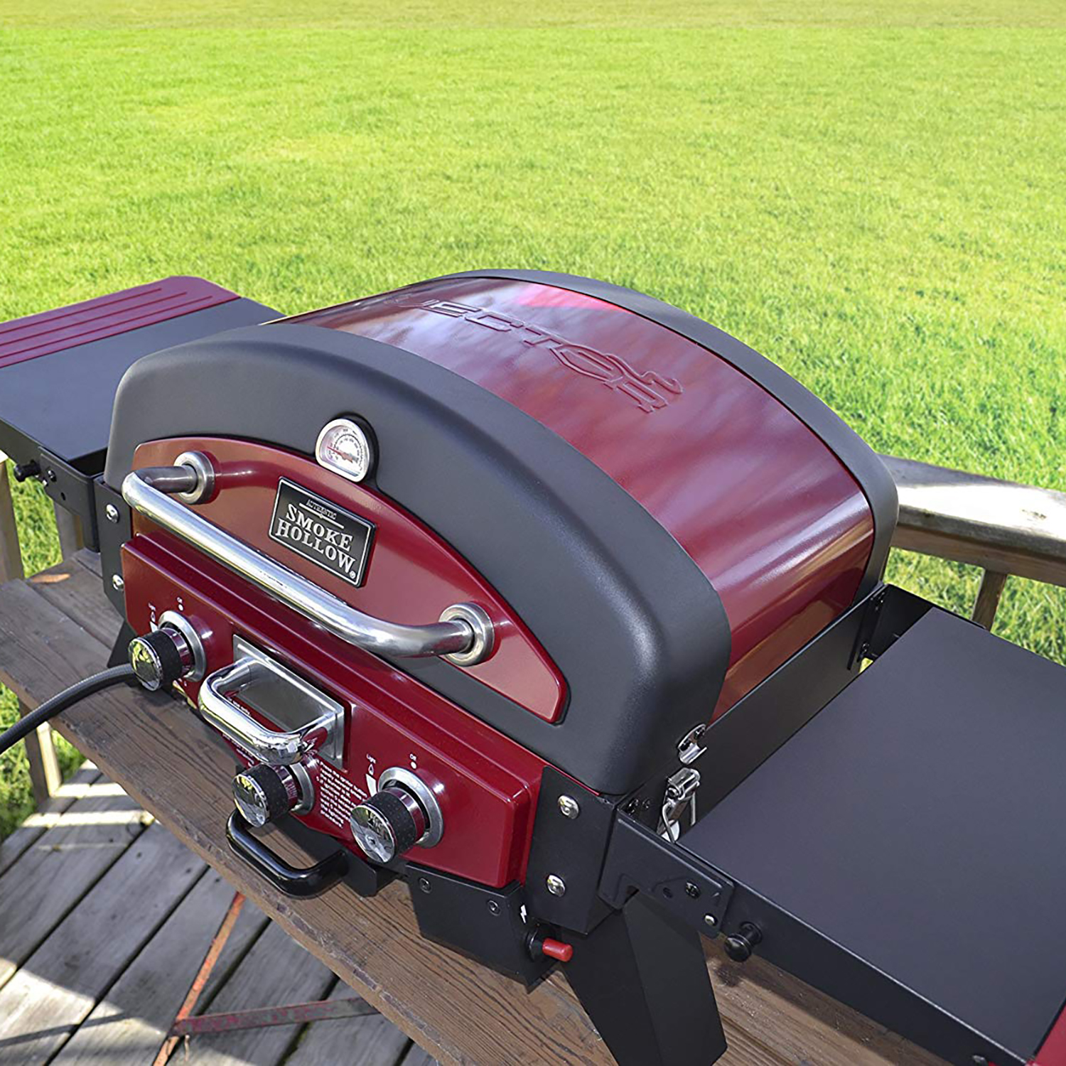 Smoke Hollow Vt280rds Vector Series 2 Burner Portable Tabletop Gas Grill Red 186505000308 Ebay 9897