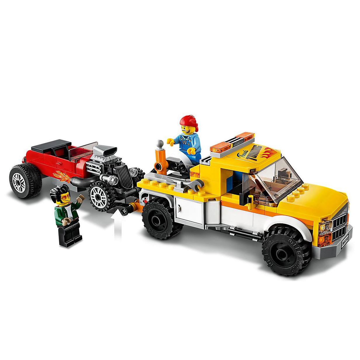 LEGO City 60258 Tuning Workshop Car Garage Block Building Set with 7 ...