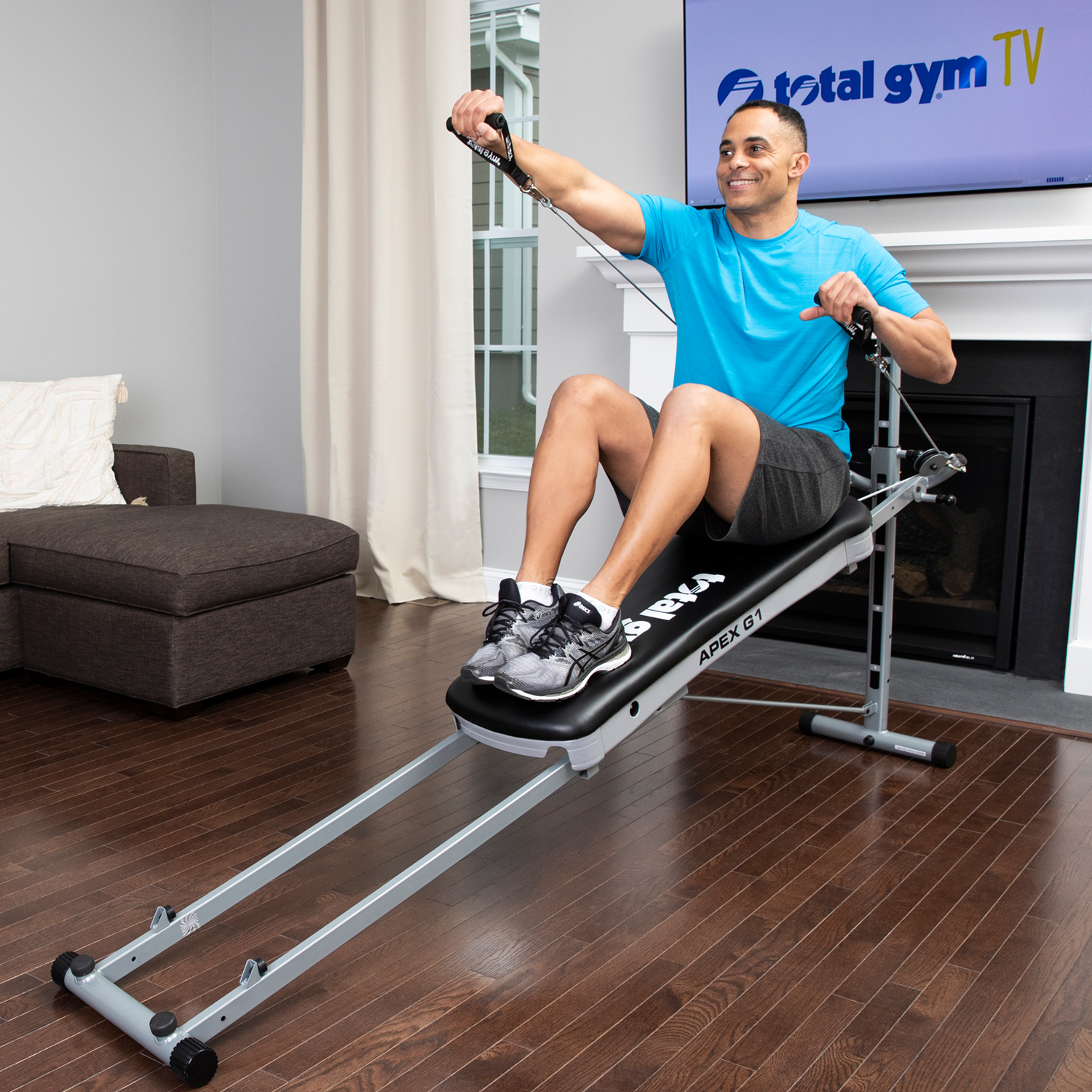 Total Gym Home Fitness Incline Weight Training w/ 6 Resistance Levels
