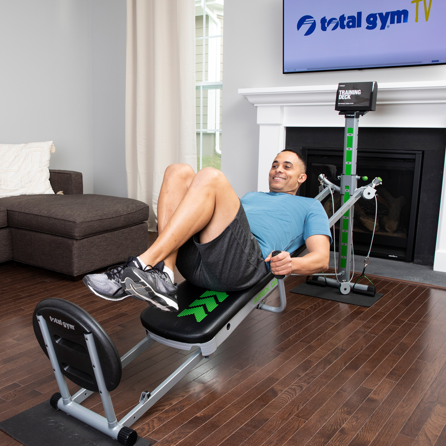 Total Gym APEX G5 Home Fitness Incline Weight Training w/ 10