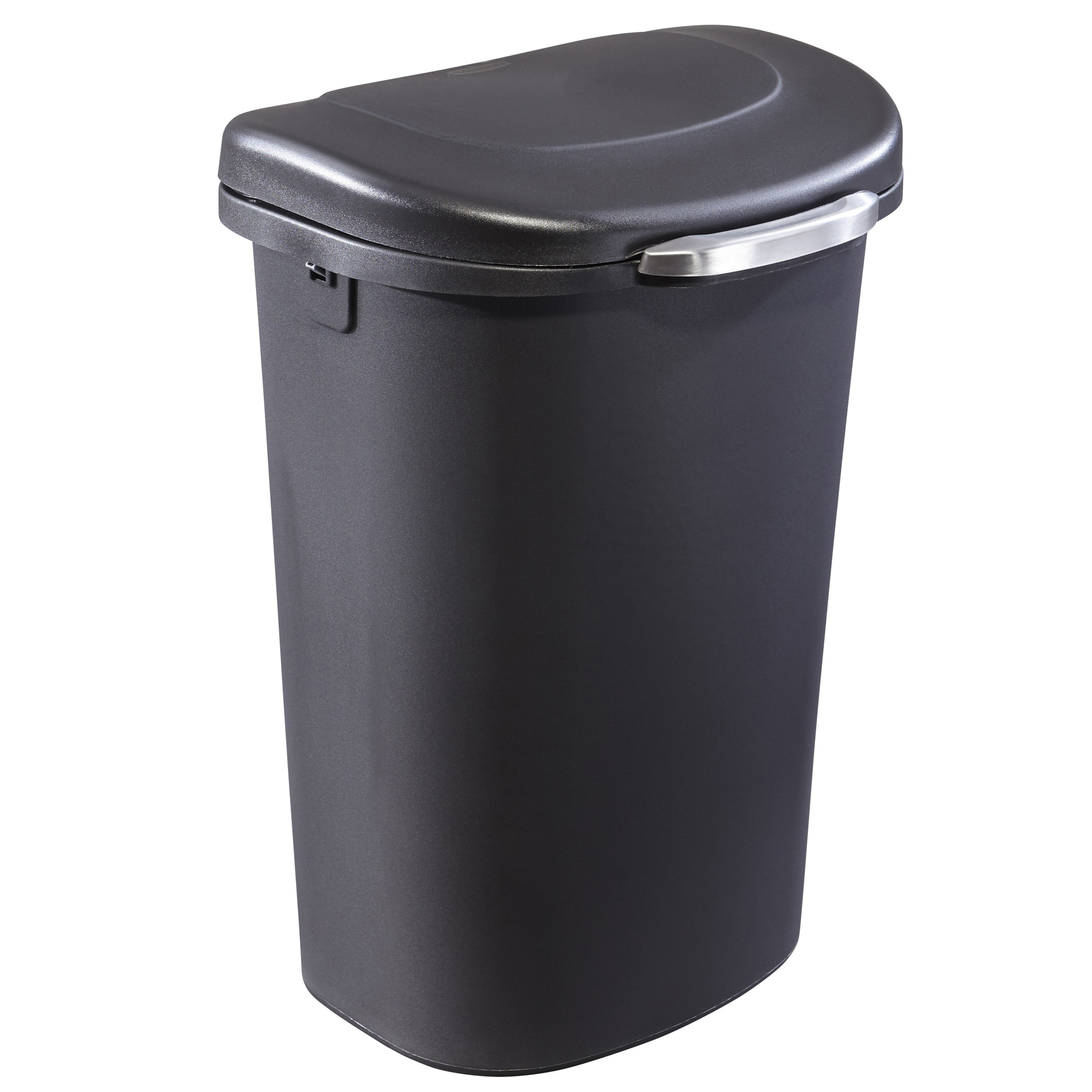 Rubbermaid Touch Top 13 Gallon Plastic Wastebasket Trash Can W Lid Liner Lock 71691467076 Ebay