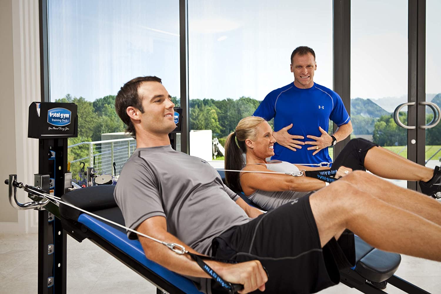 Total Gym XLS Men/Women Universal Home Gym Workout Machine, Plus