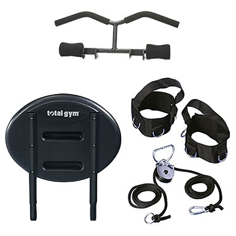 Total Gym XLS TG9D Universal Home Gym Workout Machine, Plus Accessories