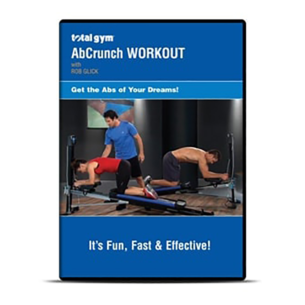 Total Gym Attachable Ab Crunch Accessory and DVD for Workout Machines