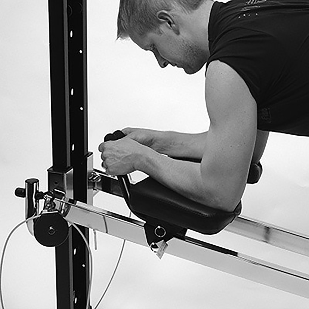 Total Gym Attachable Ab Crunch Accessory and DVD for Home Gym Workout