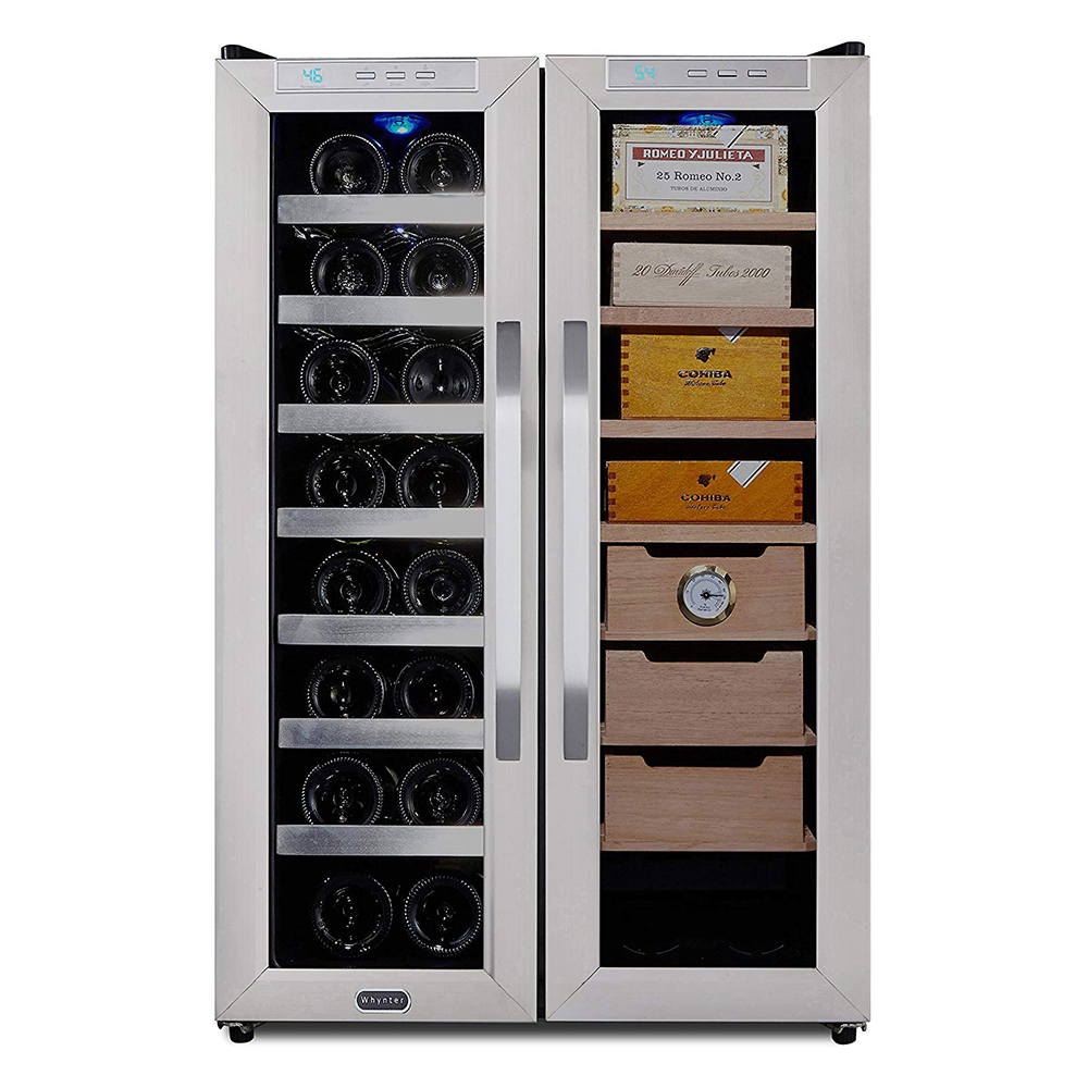 Whynter CWC351DD Freestanding 3.6 cu. ft. Wine Cooler and Cigar