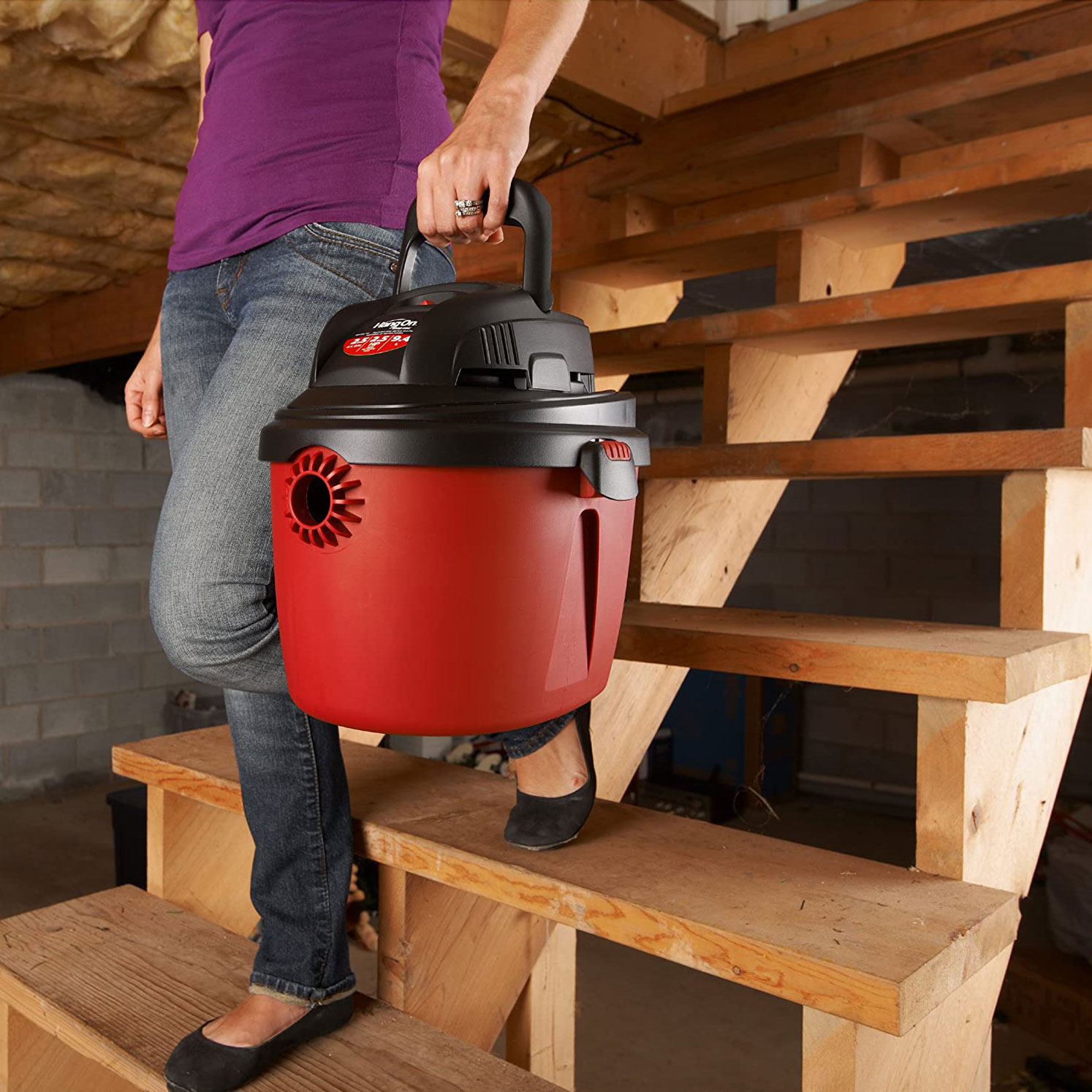 ShopVac Home & Apartment Portable 2.5 Gallon Wet Dry Floor Vacuum Vac