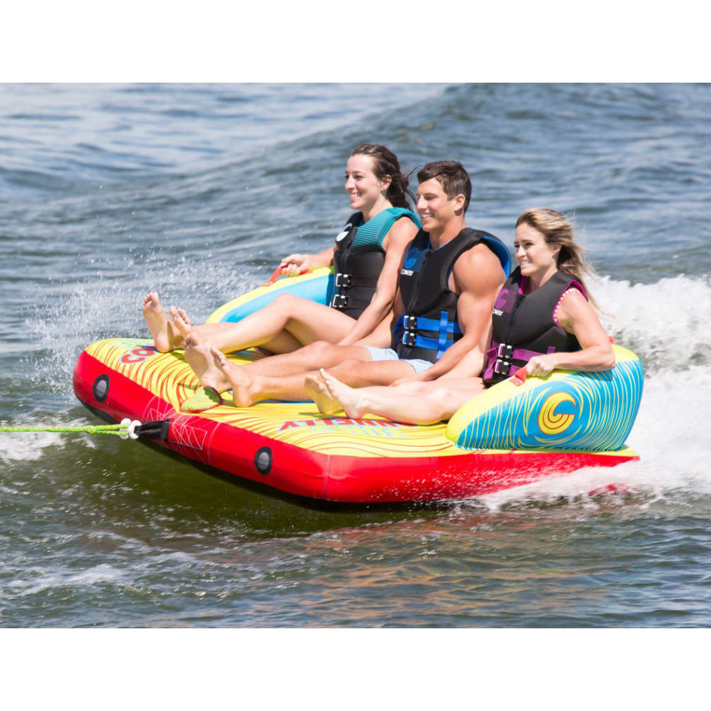 Connelly Fun 3 Person 2 Way 65x78 Inch Inflatable Boat Towable Water