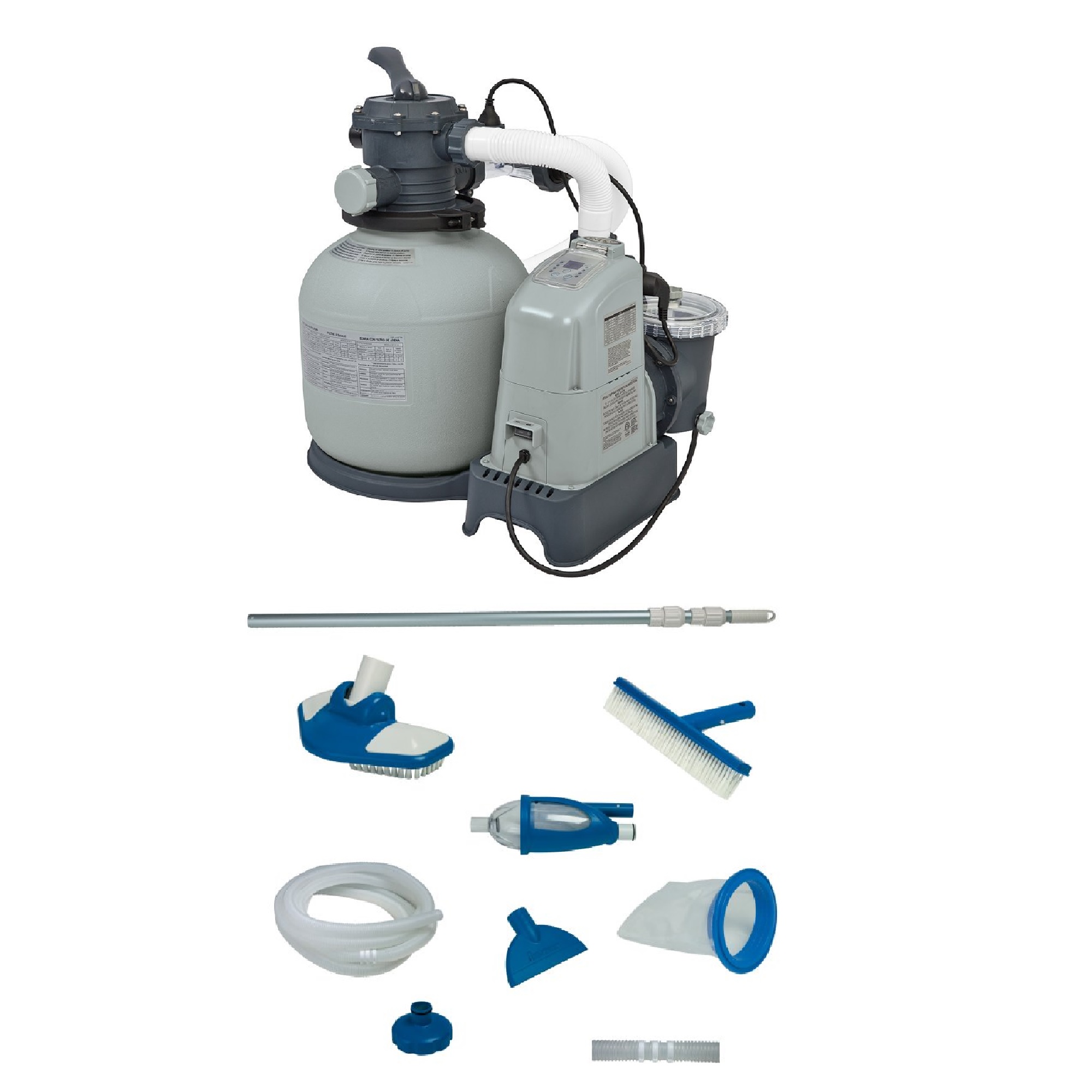 Intex Above Ground Pool Saltwater System & Sand Filter