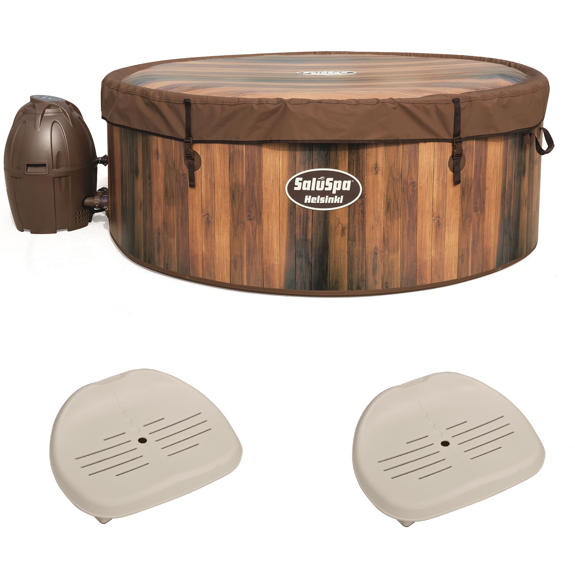 Bestway SaluSpa Helsinki AirJet 7 Person Inflatable Spa & Hot Tub Seat