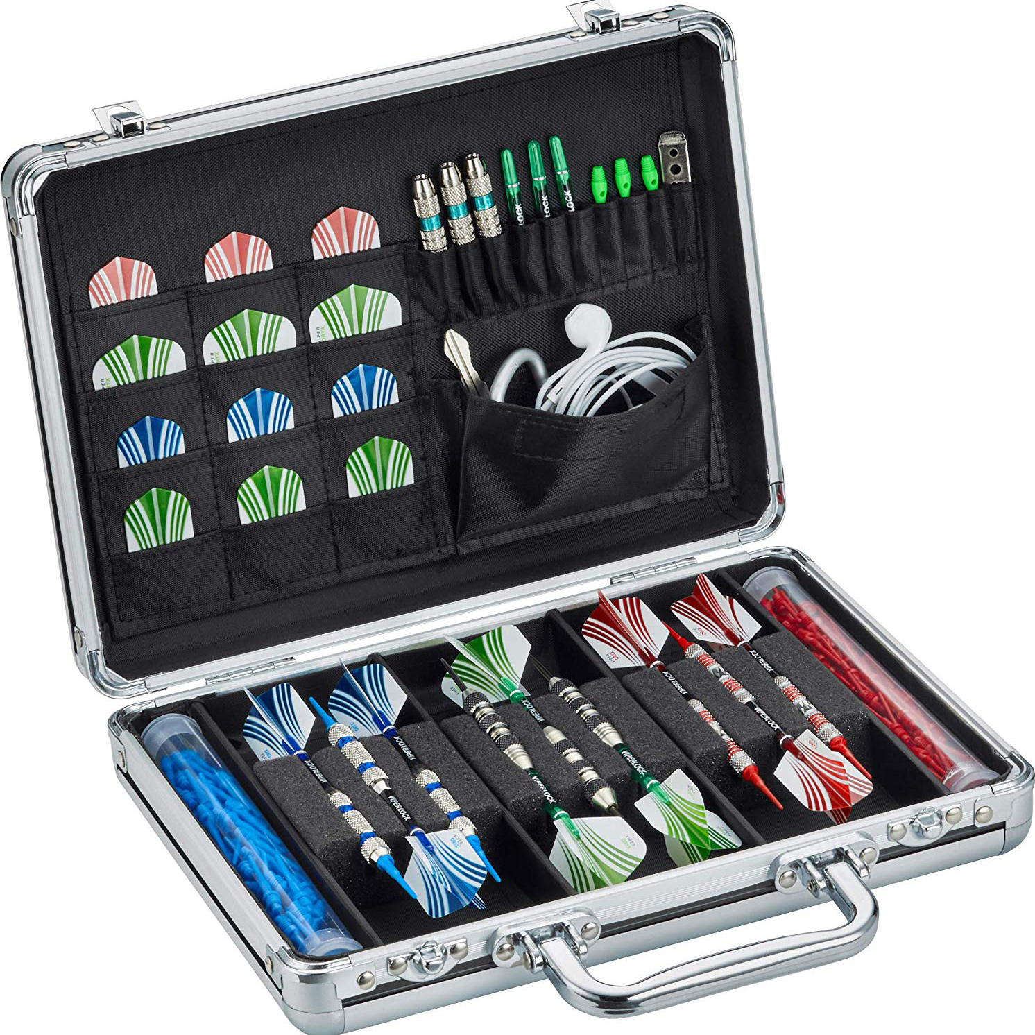 Casemaster 36040201 Legion Aluminum Ultra Premium 9 Dart Storage Case