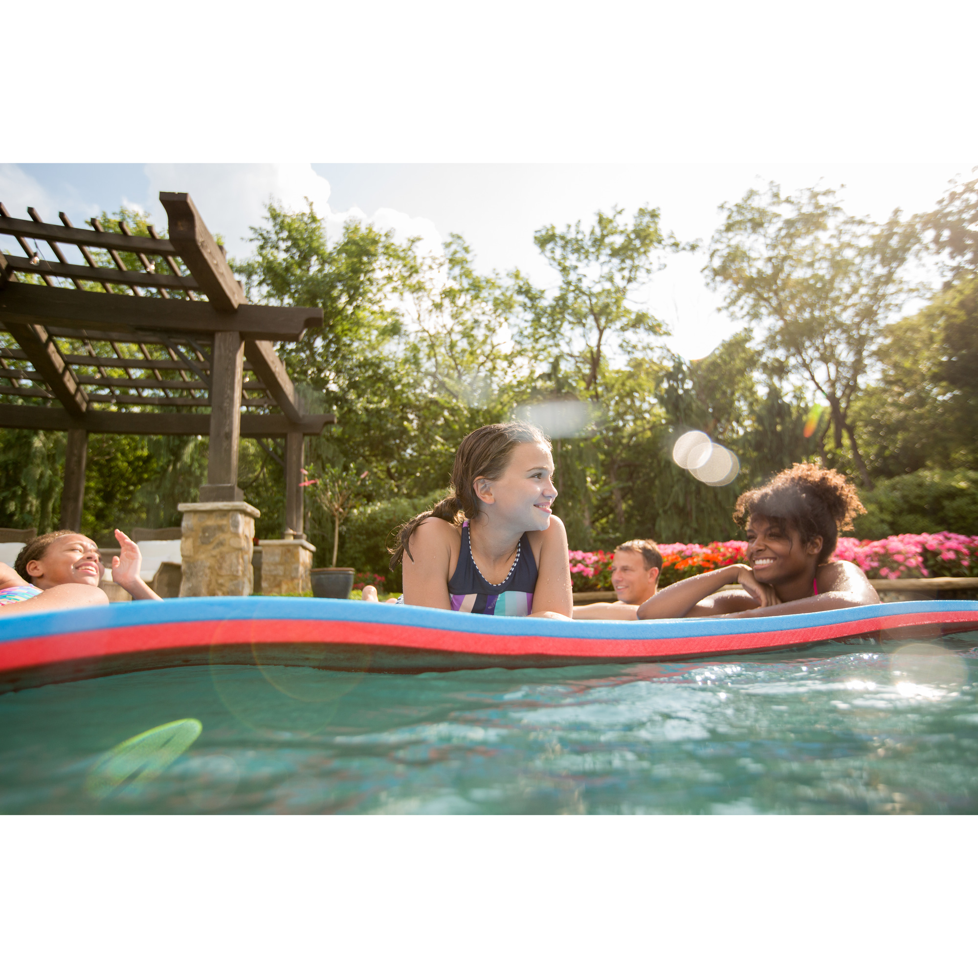 floating foam water mat