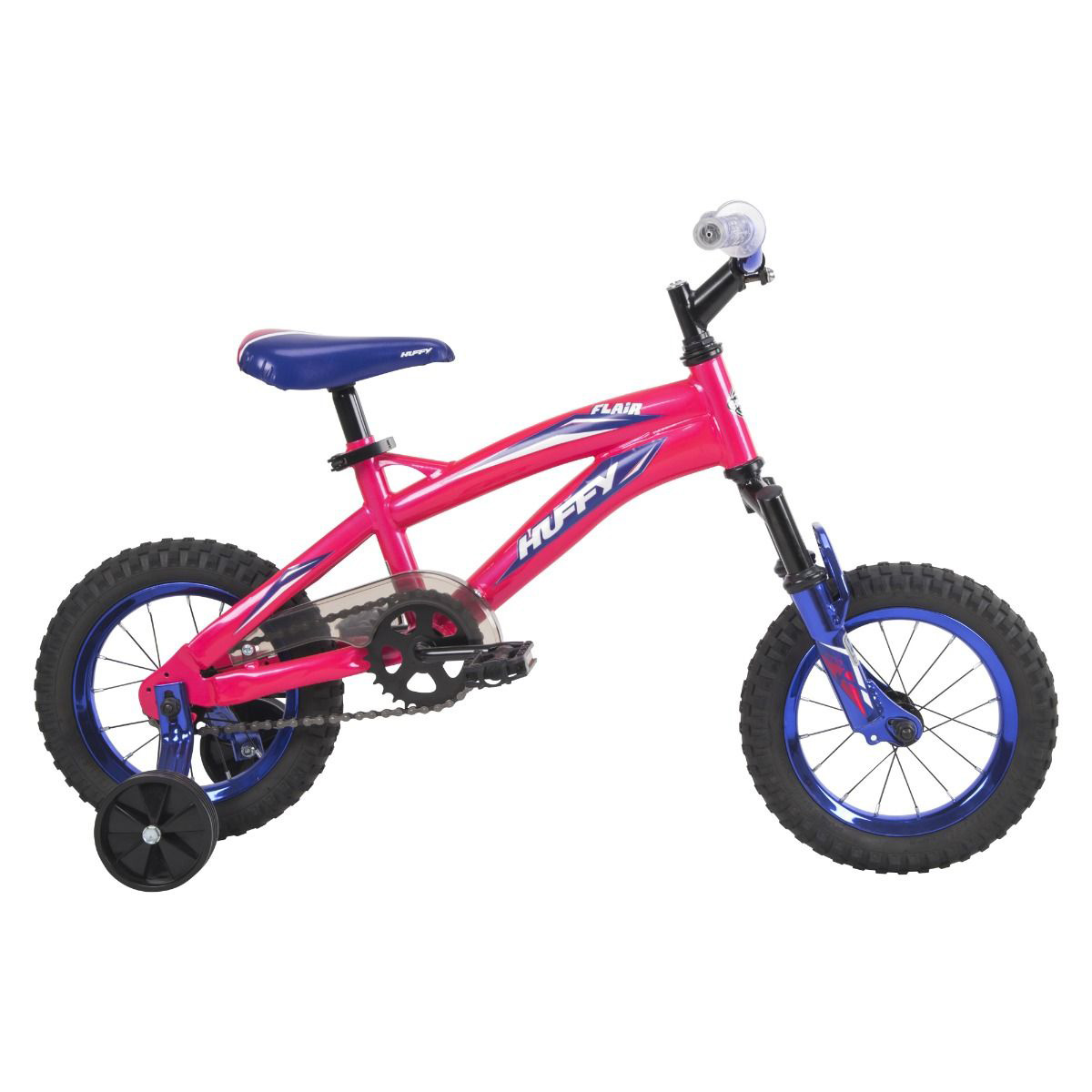 Huffy Flair Kids Girls 12 Inch Bike Bicycle with Training Wheels, Ages ...