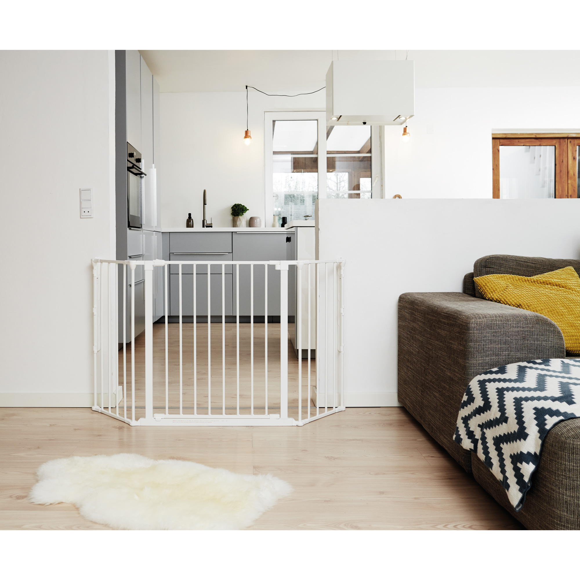 BabyDan Flex Medium Adjustable 3558 Inch Wall Mounted Baby Safety Gate