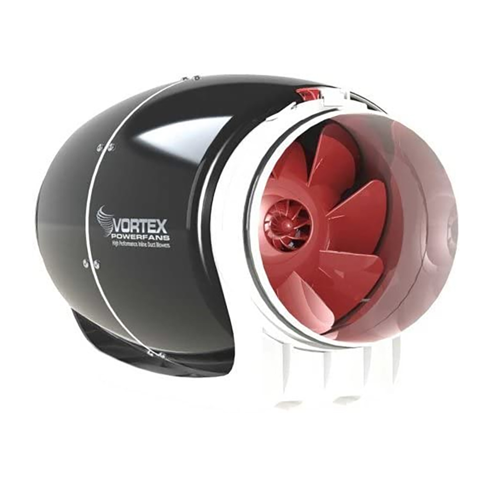 Vortex VTX600S Powerfan EnergyEfficient Quiet SLine Inline Ventilation Fan 628507105013 eBay