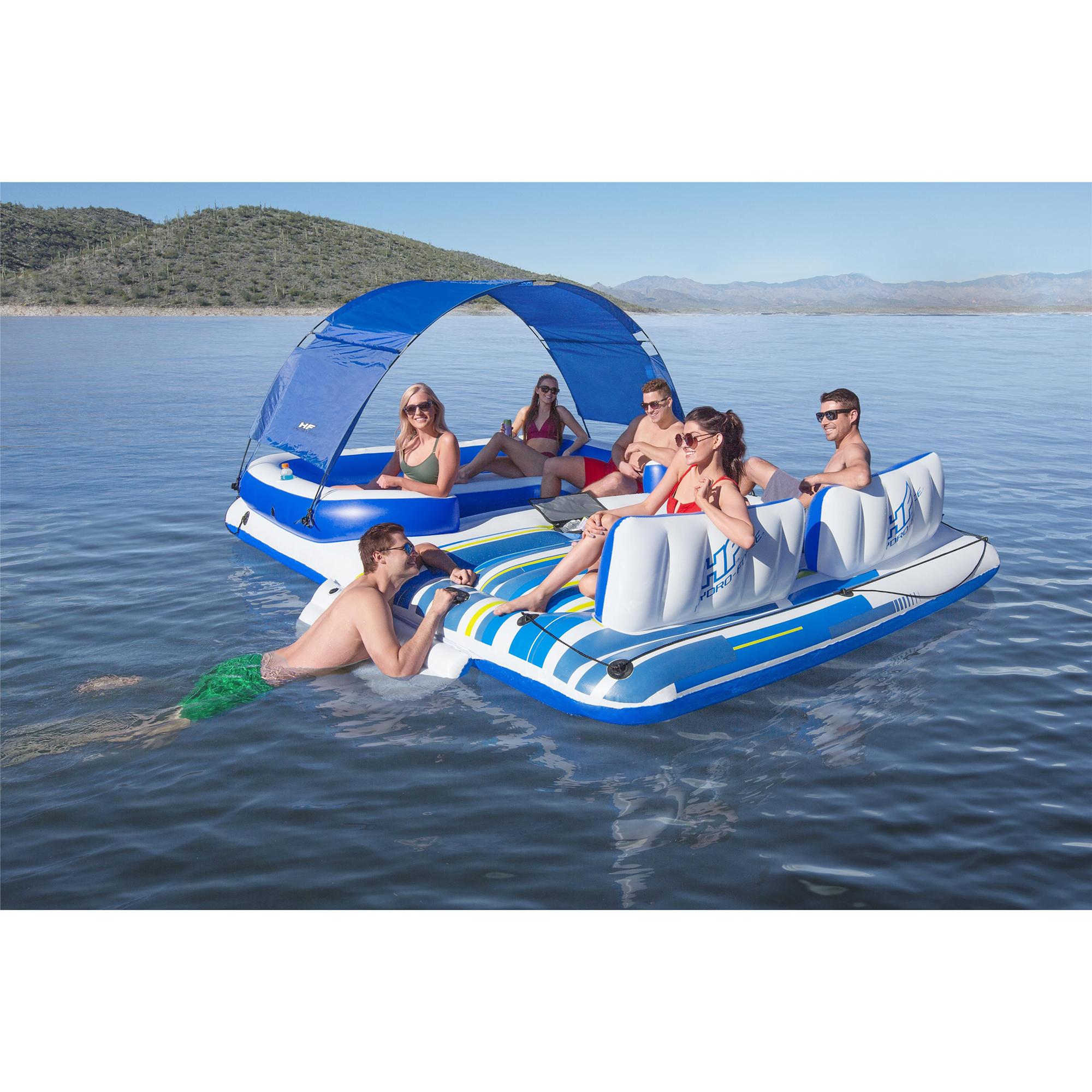 inflatable 6 person float