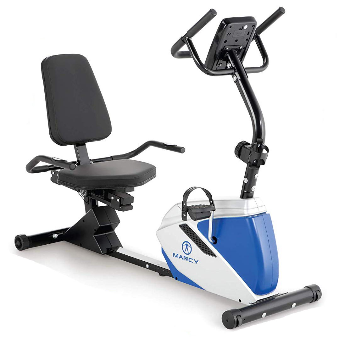 Marcy Sturdy 8 Resistance Magnetic Adjustable Recumbent ...
