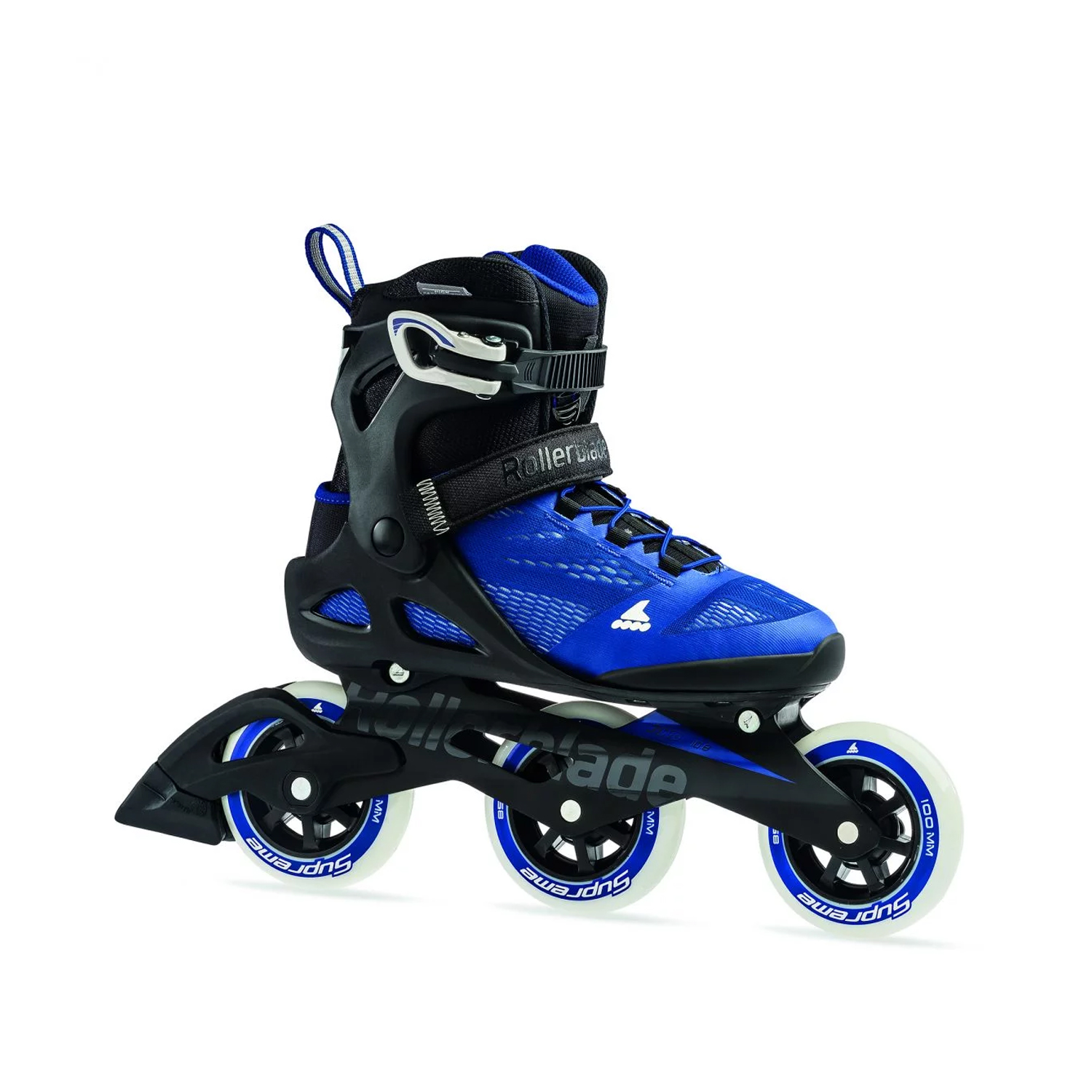 Rollerblade Women's Macroblade Performance 3 Wheel Inline Skates, Blue