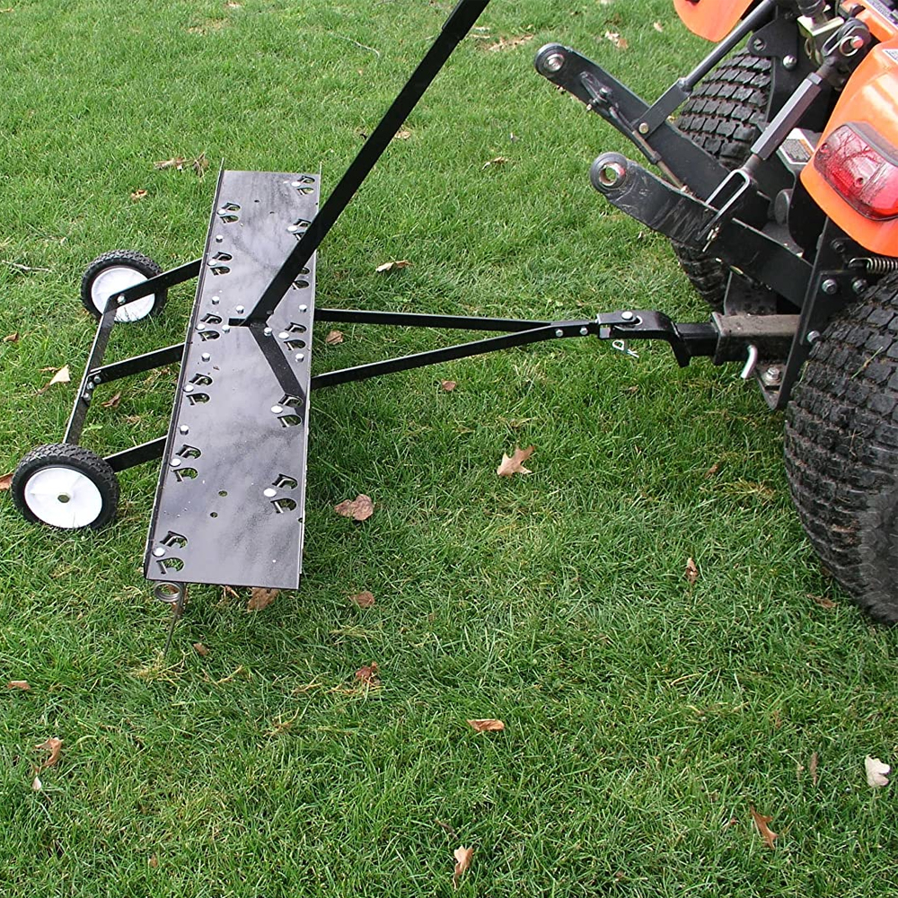 Yard Tuff DT48T Steel Tine Tow Behind Lawn Dethatcher Pull Attachment