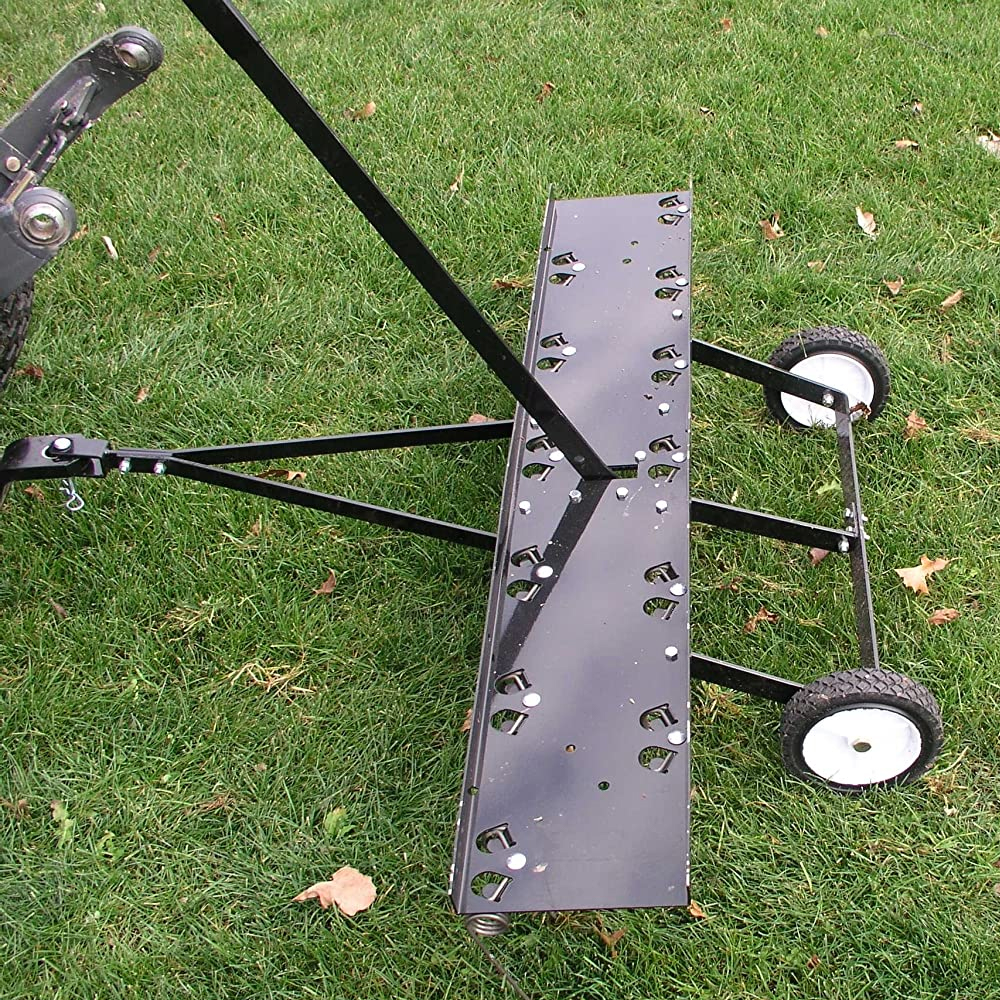 Yard Tuff DT-48T Steel Tine Tow Behind Lawn Dethatcher Pull Attachment, 48 Inch | eBay