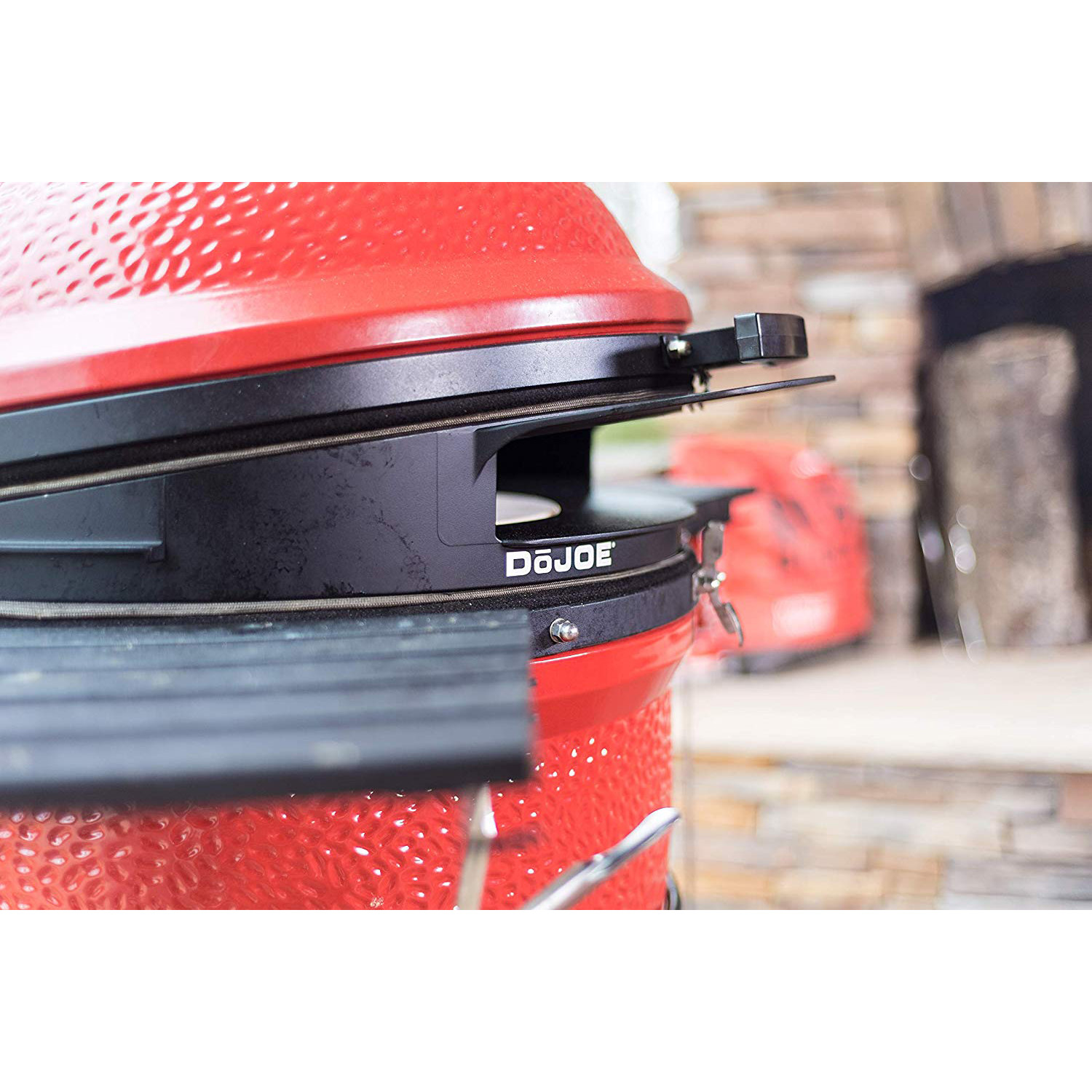 Kamado Joe DoJoe 18" Cast Aluminum WedgeShape Pizza Oven Grill AddOn