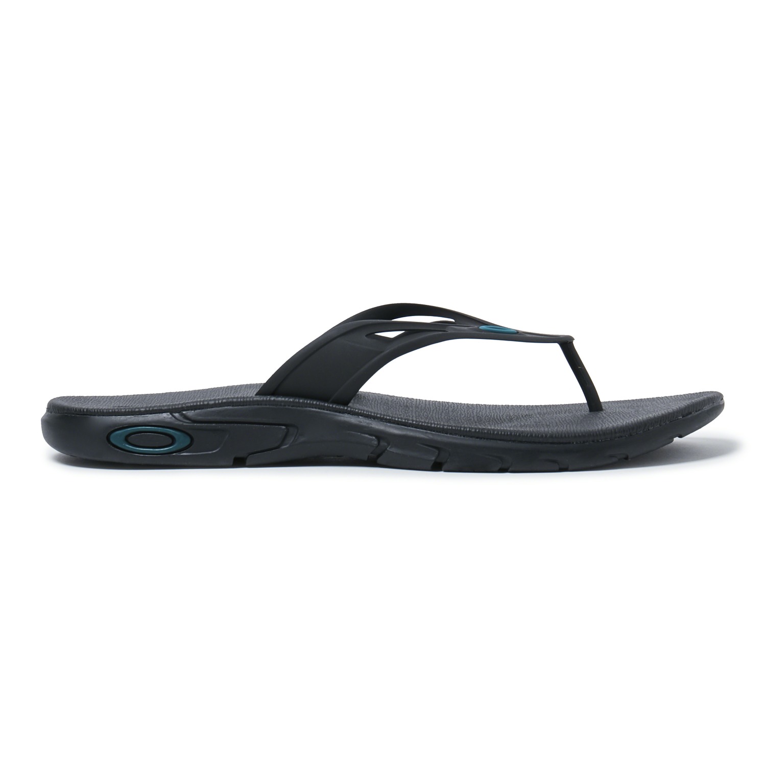 oakley black flip flops