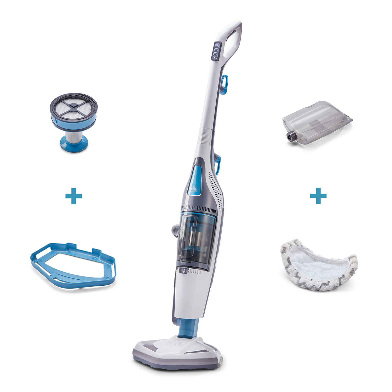 Steam mop and vacuum cleaner фото 1