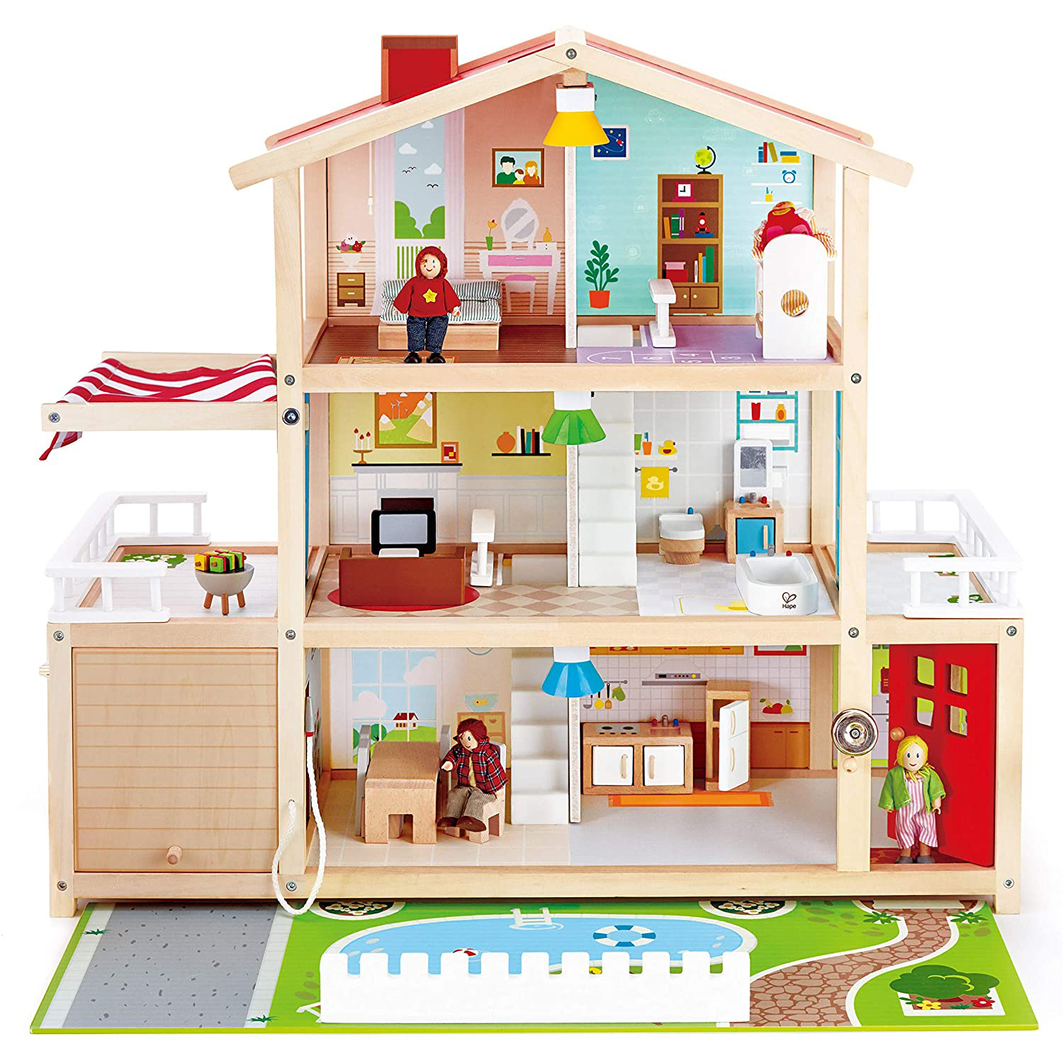 hape dolls house nz