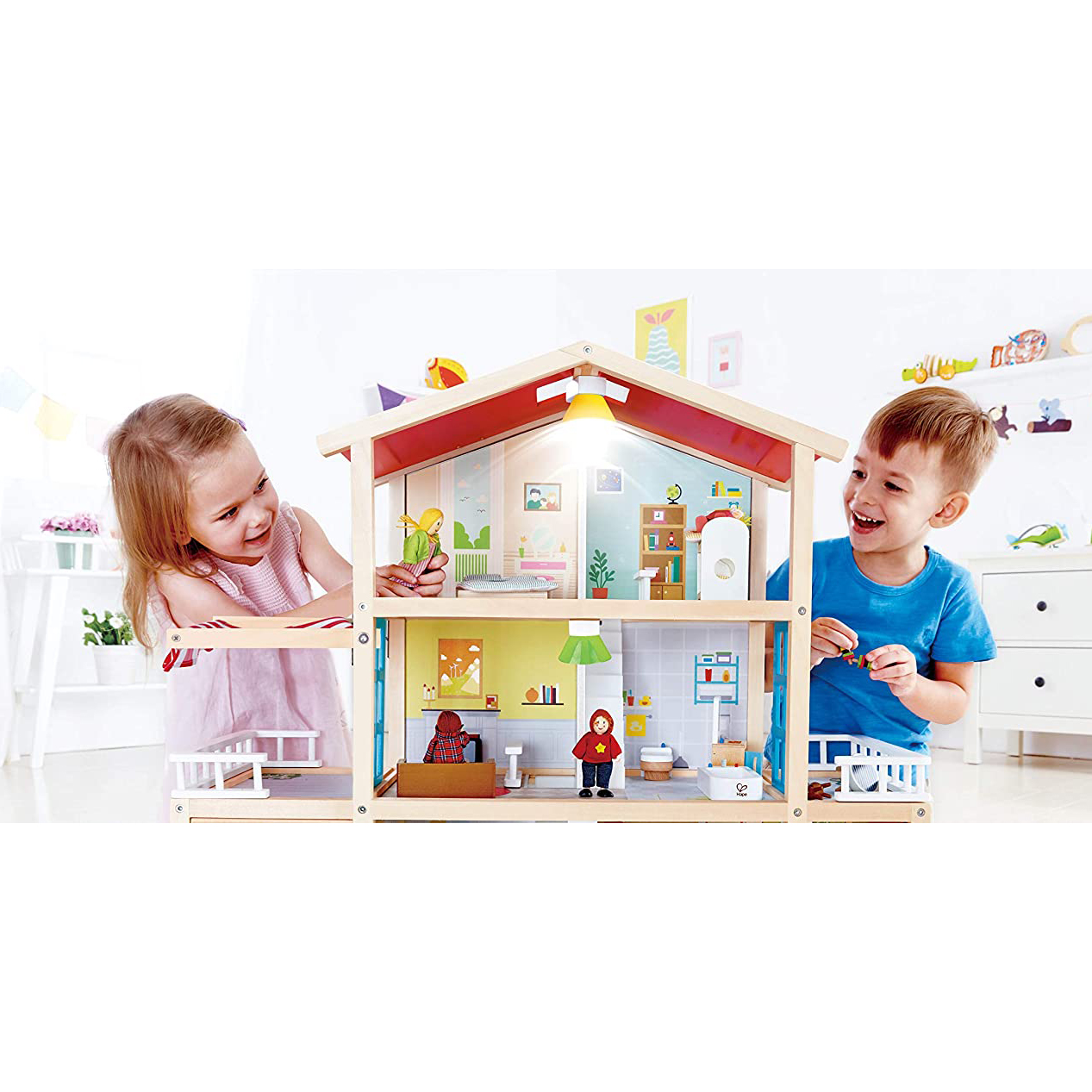 hape doll family