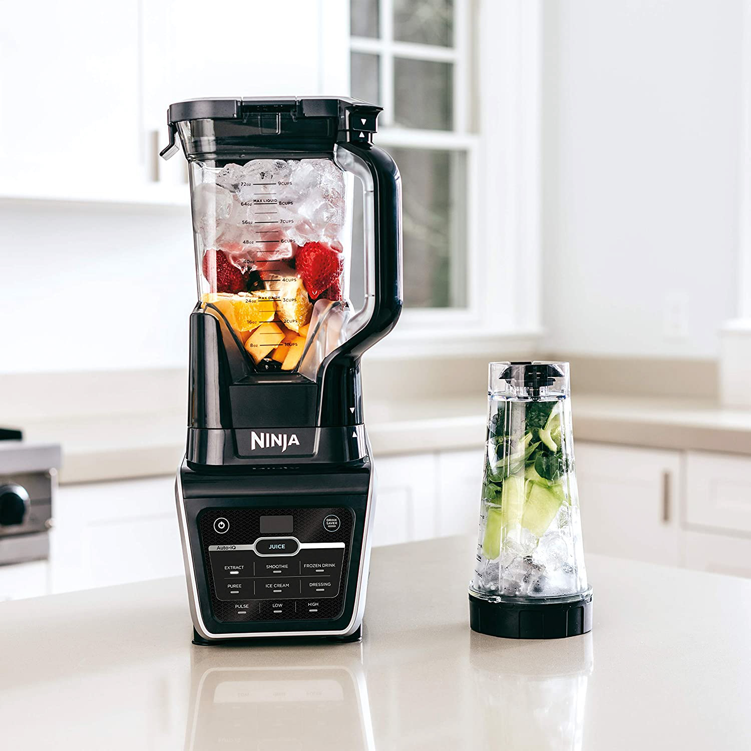 Ninja IV701 1400 Watt Blender Duo with Micro Juice Technology and DrinkSaver eBay