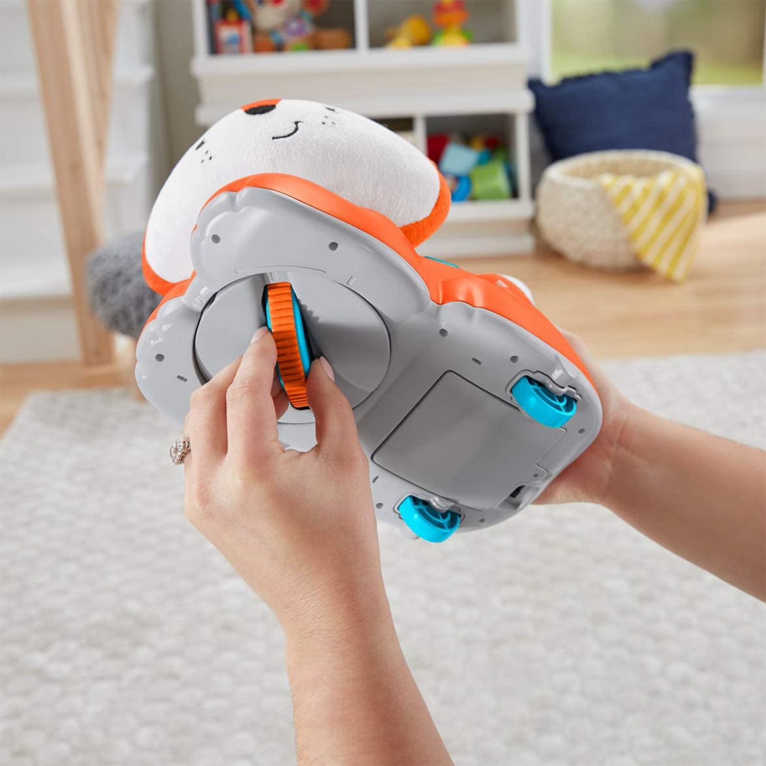 fisher price sit to crawl fox