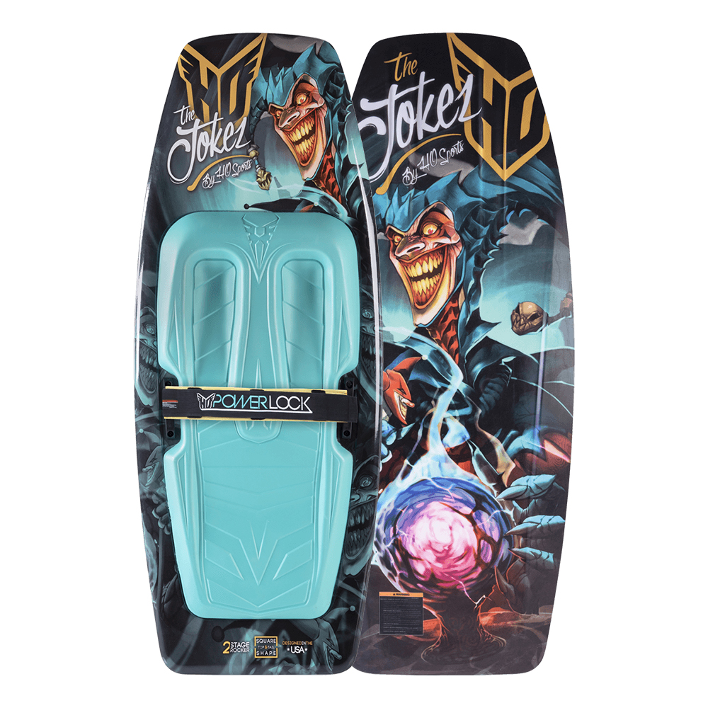 HO Skis 93704001 High Performance Joker Kneeboard with Knee Strap and
