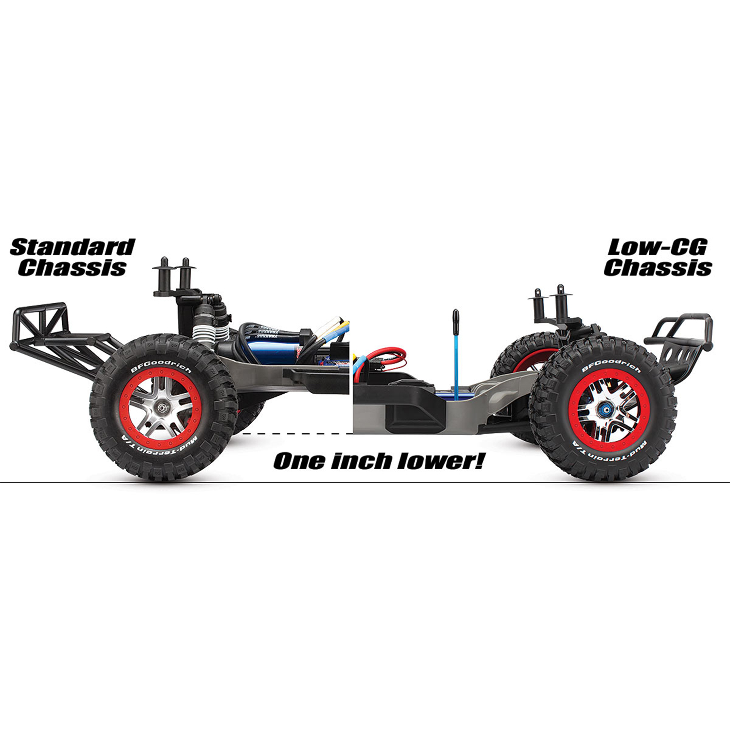 traxxas slash 4x4 low cg chassis kit