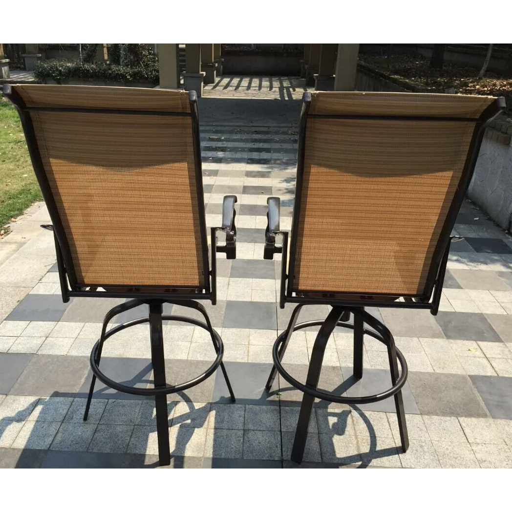 Pebble Lane Living Sorrento Swivel Barstool Patio Chairs ... Pebble Lane Living Sorrento Swivel Barstool Patio Chairs ... on Pebble Lane Living id=97667