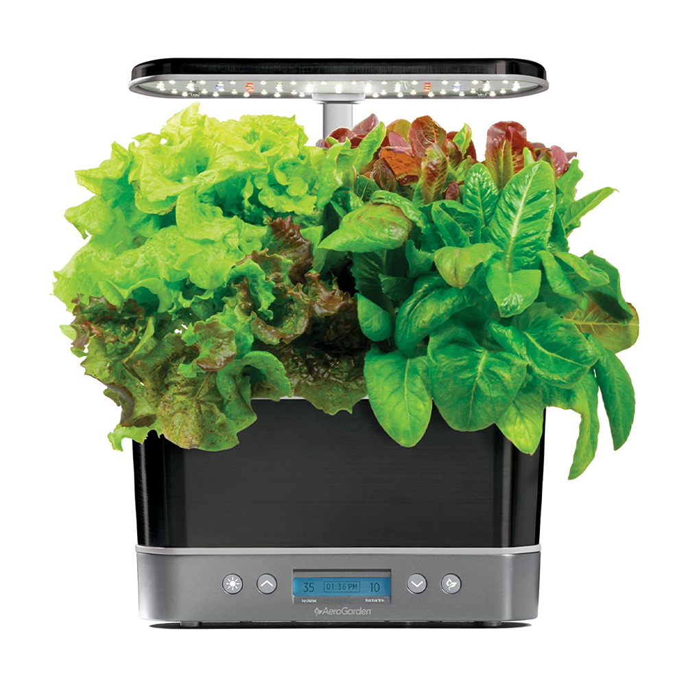 AeroGarden In-Home Garden Harvest Elite LED Grow Light System Kit