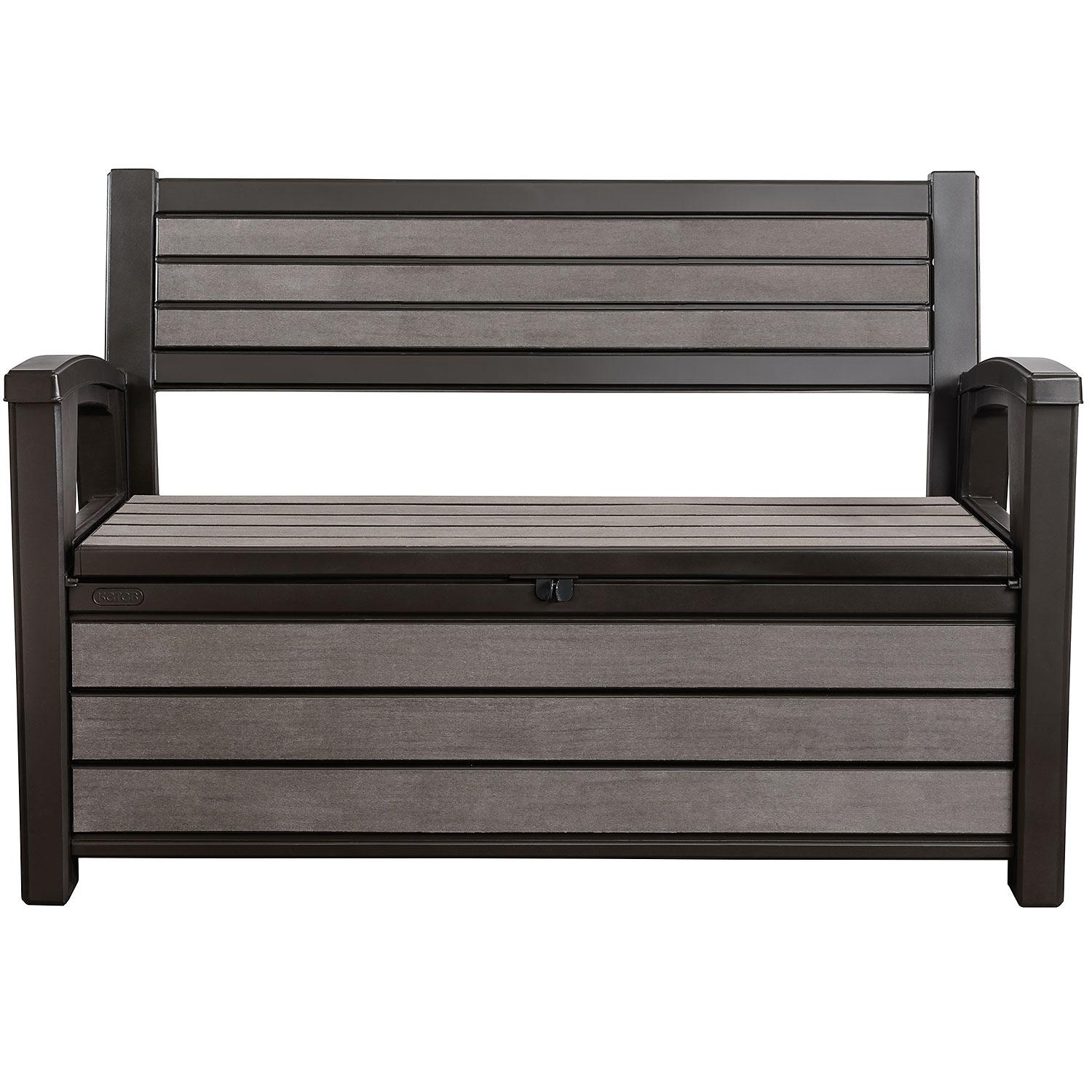 keter 60 gallon patio storage bench