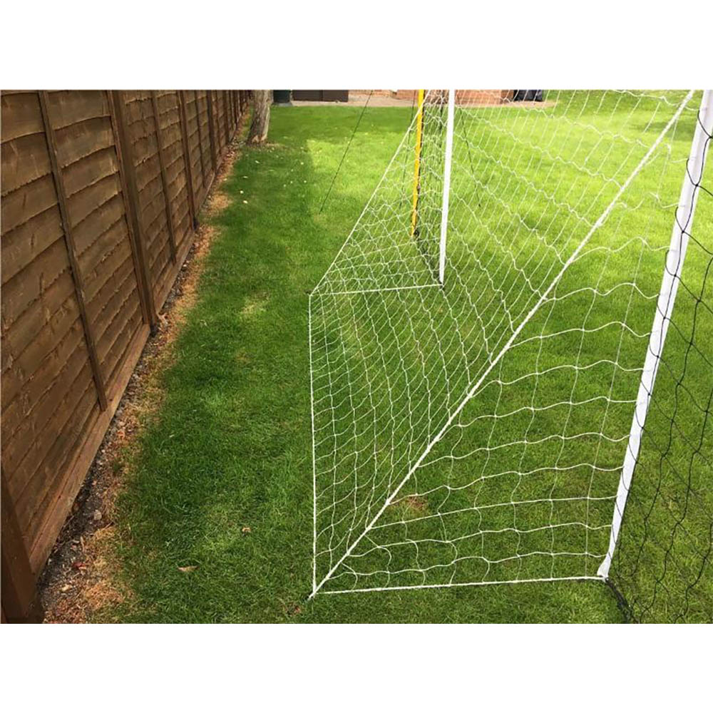Open Goaaal Soccer Practice Net Rebounder Backstop with Goal, Junior