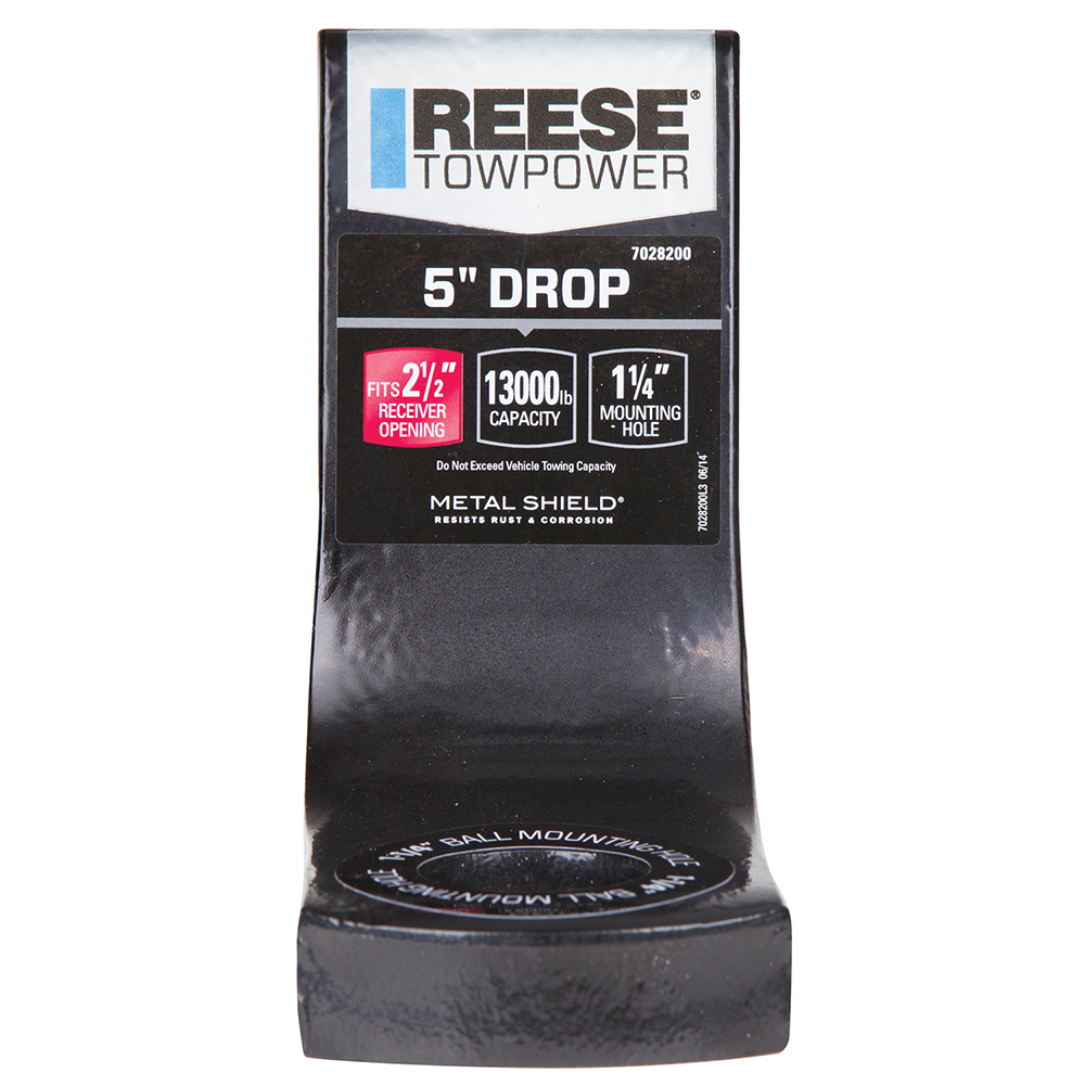Reese Towpower 7028200 Heavy Duty Class V 5 Inch Drop ...