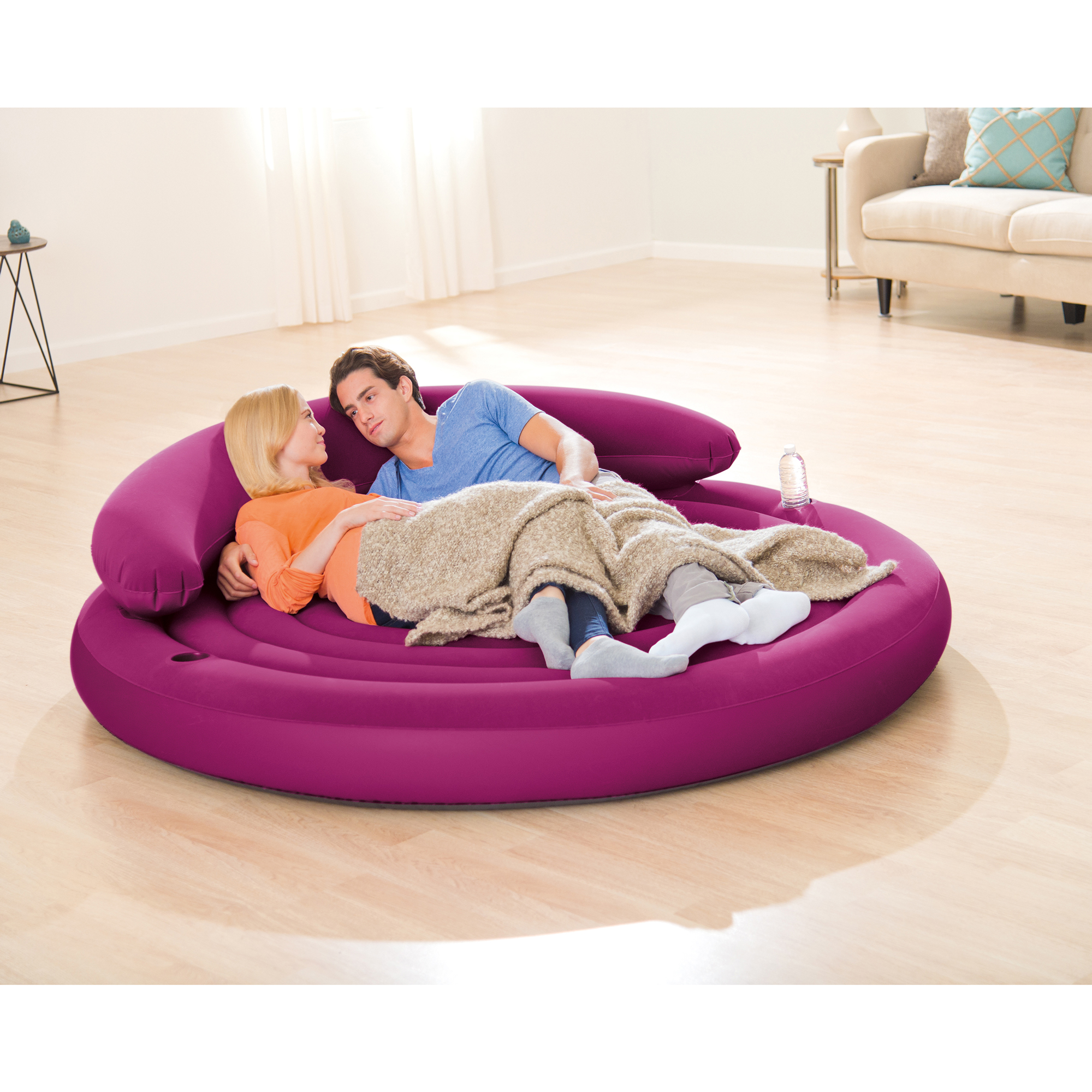 Надувной диван intex ultra daybed lounge